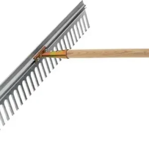 Begrenztes Angebot FLORA Alu-Rechen Arbeitsbreite 750 mm Zinkenlänge 80 mm 28 Zinken verzinkte Stieldülle ohne Stiel - 02218/75
