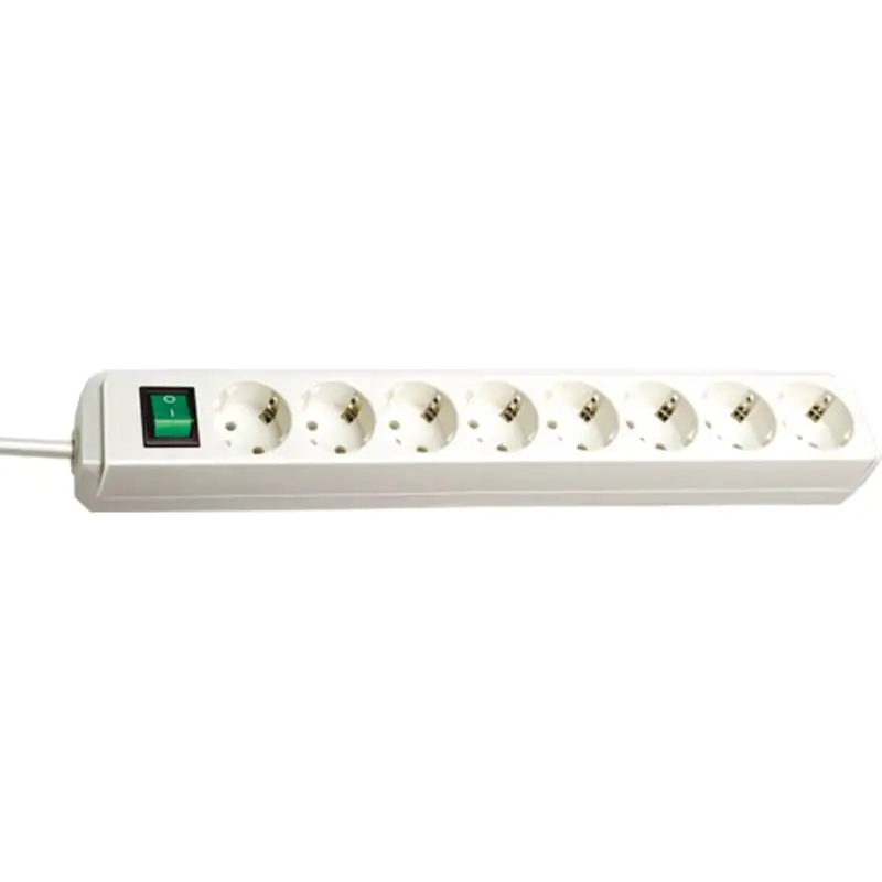 BRENNENSTUHL Steckdosenleiste Eco Line 16 A 250 V Steckd.8 3m H05VV-F 3x1,5 mm² - 1 15932 0 018 Neu Im Sortiment