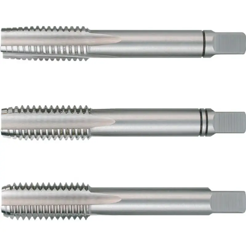 Billig RUKO Handgewindebohrer DIN 352 HSS 3tlg. M 22 x Stg. 2,5 mm - 230220