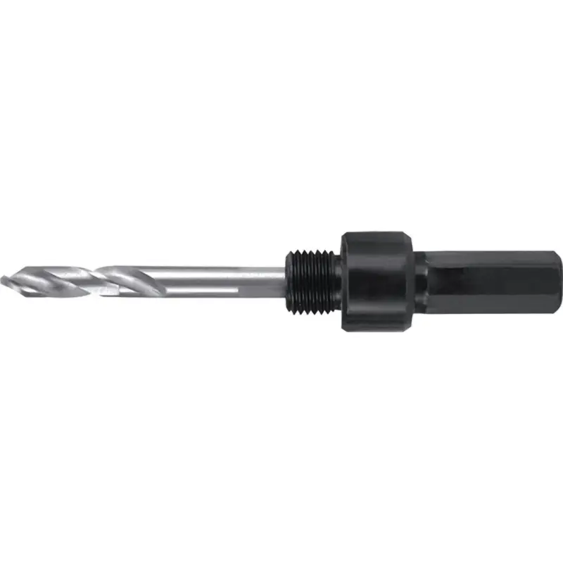 Echt RUKO Aufnahmehalter HSS 9,5 mm Bimetall für Lochsägen Ø 14 - 30 mm - 106210