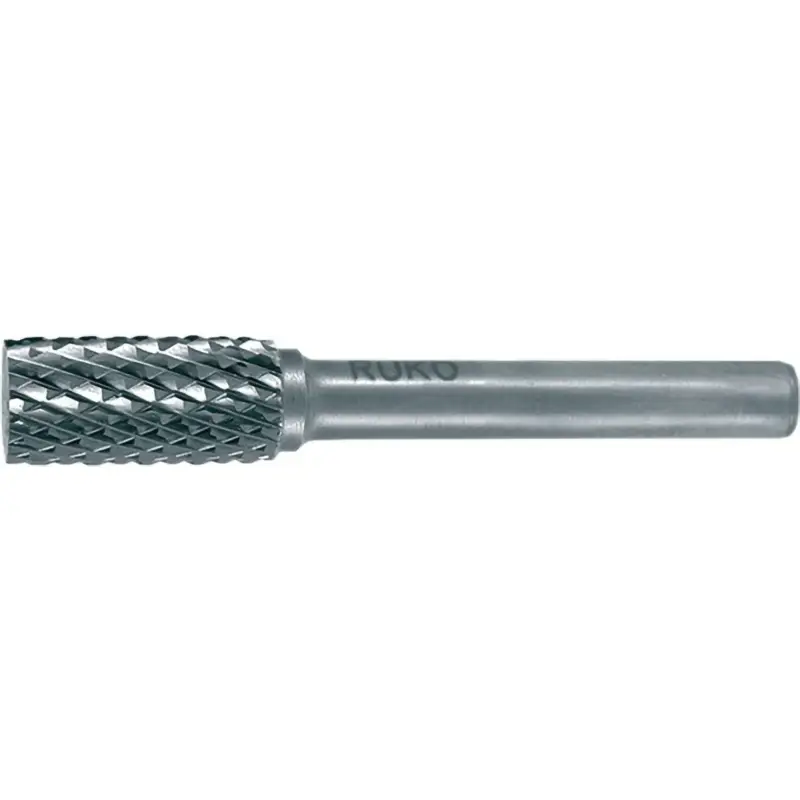 Highlight RUKO Hartmetall-Frässtift ZYA Ø 10 mm Kopflänge 20 mm Schaft-Ø 6 mm blank Verzahnung KVZ 4 - 116218 - 116012