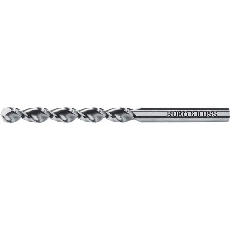 RUKO 10x Spiralbohrer DIN 338 TL 3000 HSS Ø 4,2 mm - 258042 Zertifiziert
