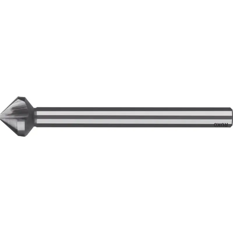 RUKO Kegel- und Entgratsenker DIN 335 Form C 90° HSS mit langem Zylinderschaft Ø 6,3 mm - 102271 Mega-Angebot