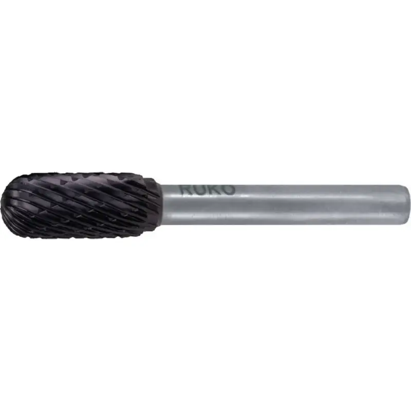RUKO Hartmetall-Frässtift WRC Ø 8 mm Kopflänge 18 mm Schaft-Ø 6 mm TiCN Verzahnung KVZ 4 - 116021TC Wochenendangebot