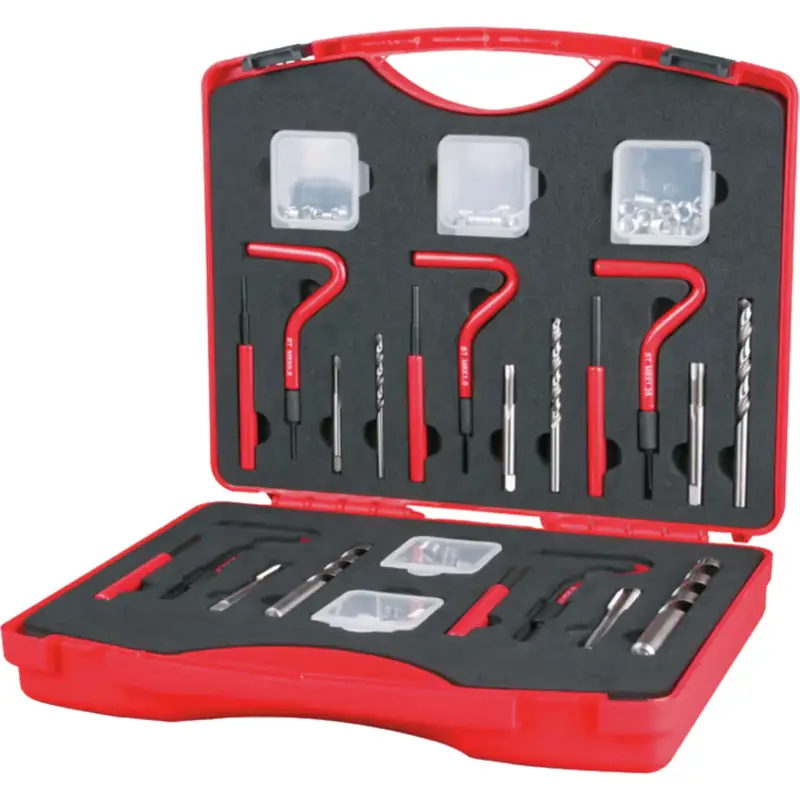 Geprüft RUKO ProCoil Gewindereparatur-Sortiment M 5 - M 12 im Kunststoffkoffer - 244208