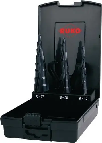 RUKO ULTIMATECUT Multidrill-Satz HSS RUnaTEC in Kunststoffkassette 3 teilig - 101087PRO Kracherpreis
