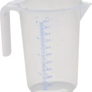 Schnäppchen hünersdorff Messkanne 1000 ml Polypropylen transparent - 936500