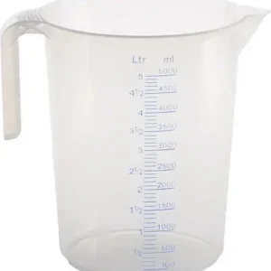 hünersdorff Messkanne 5000 ml Polypropylen transparent - 939500 Rabatt