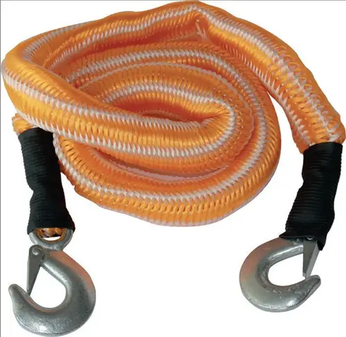 Auto-Abschleppseil Super Stretch 2800kg PP Haken/Haken L.400cm D.20mm - 10292 Neuheit