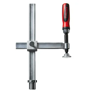 Ausverkauf Bessey Spannelement für Schweißtische mit variabler Ausladung 2k-Kunststoffgriff 300 mm - TWV28-30-17-2K