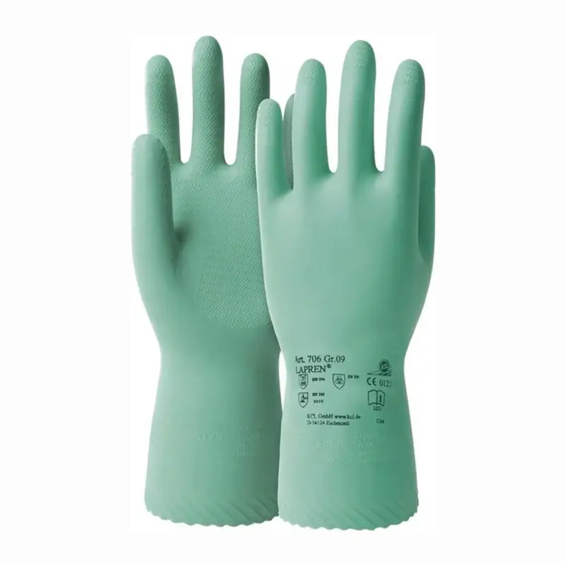 Beliebt Honeywell Chemiehandschuh Lapren 706 Gr. 9 grün EN 388 EN 374 PSA III - 706/9