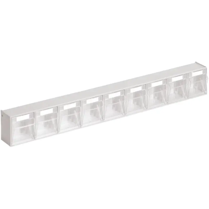 Lockweiler Klarsichtmagazin H 77 x B 600 x T 63 mm weiß - 1500913 Neue Kollektion