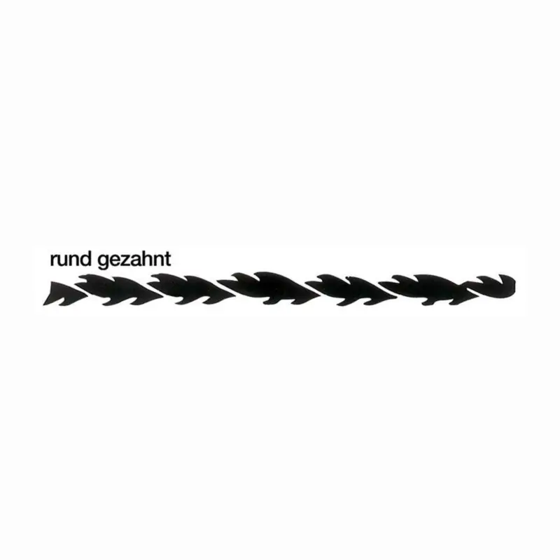 Bestpreis PUK 144x Laubsägeblatt Tornado Länge 13 cm Nr. 3 (MITTEL) - E524013