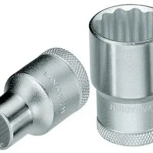 Ausverkauf Gedore Steckschlüsseleinsatz D 19 1/2″ 12-kant SW 13/32" / 10,32 mm - 6136300