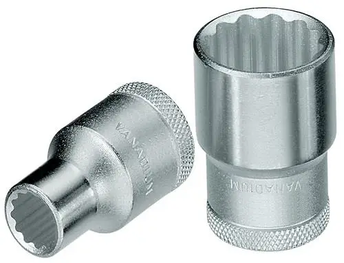 Gedore Steckschlüsseleinsatz D 19 1/2″ 12-kant SW 19/32" / 15,08 mm - 6136730 Direkt Vom Hersteller
