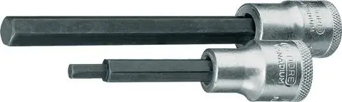 Gedore Steckschlüsseleinsatz IN 19 1/2″ Innen-6-kant SW 14 mm L 140 mm - 6158620 Nur Heute