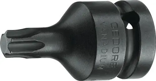 Gedore Kraftschraubersteckschlüsseleinsatz ITX K 19 1/2″ SW 8,83 mm - 6197440 Neuheit