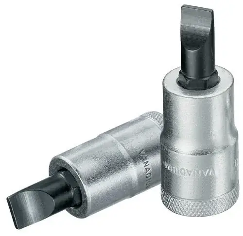 Schneller Versand Gedore Steckschlüsseleinsatz IS 19 1/2″ Schlitz 18 x 2,5 mm - 6656570