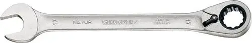 Gedore Maulringratschenschlüssel 7 UR SW 12 mm 170 mm - 2297299 Günstig