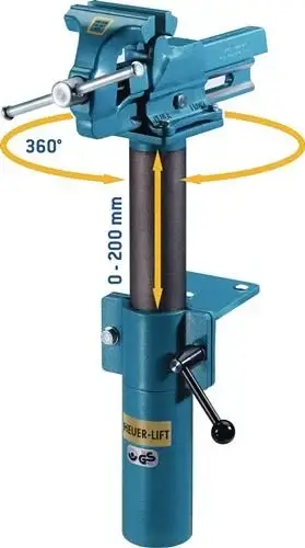 Preisreduziert HEUER Höhenverstellgerät HEUER Lift für Backenbreite 100 mm - 104200