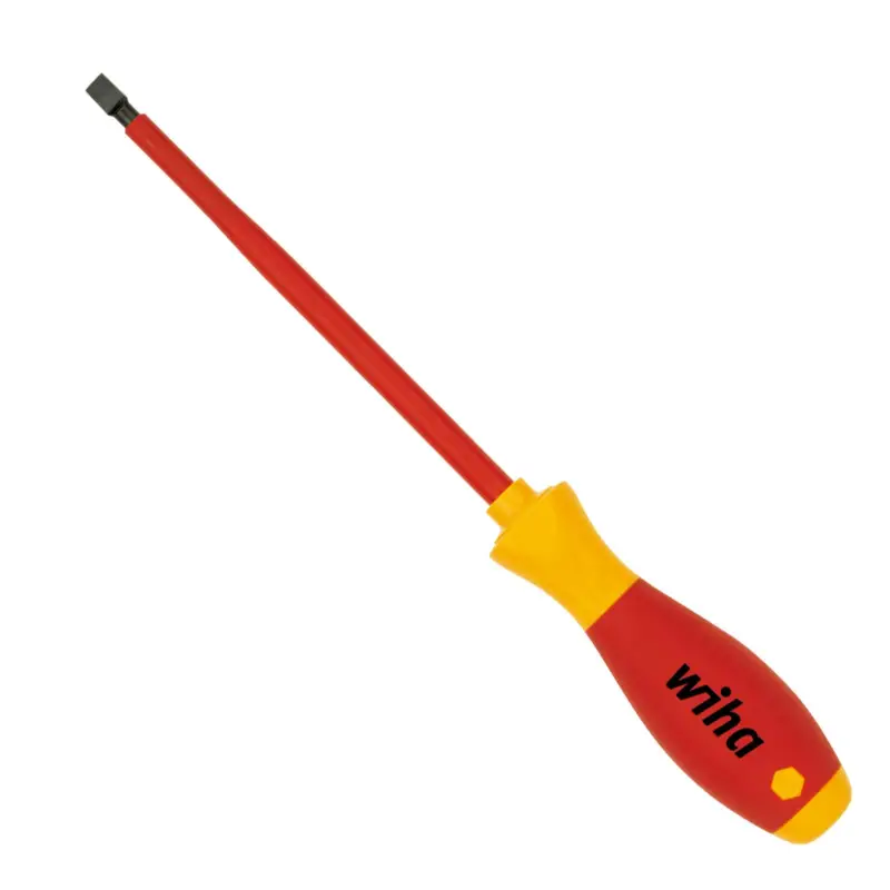 Echt Wiha 320N Schraubendreher Schlitz 3,0 x 100 SoftFinish® electric - 00821