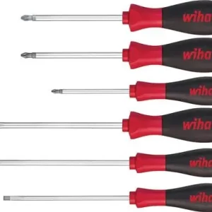 Billig Wiha Schraubendrehersatz 302 HK6 01 6tlg. Schlitz / PH / PZD - 26113