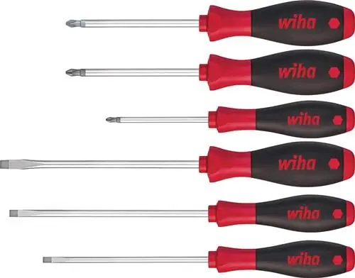 Billig Wiha Schraubendrehersatz 302 HK6 01 6tlg. Schlitz / PH / PZD - 26113