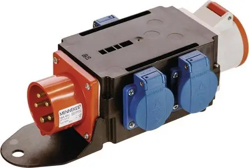 as Schwabe CEE-Adapter MIXO BRIGACH 1xCEE-Stecker 400V, 16 A, 5-polig - 60520 Billig