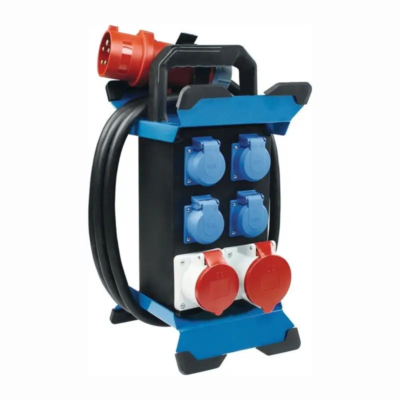 as Schwabe CEE-Standstromverteiler STECKY 12 CEE-Stecker 400V, 32 A, 5-polig - 60962 Preisknaller