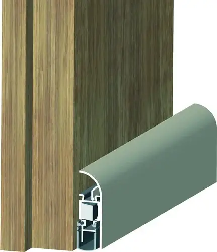Neuheit athmer Türdichtung Schall-Ex Applic A 1-s.L.930mm Alu.weiß HLT - 1-668-0930