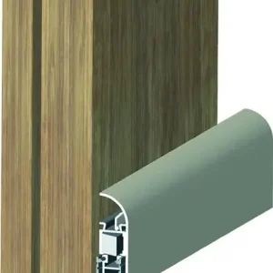 Super-Preis athmer Türdichtung Schall-Ex Applic A 1-s.L.1055mm Alu.weiß HLT - 1-668-1055