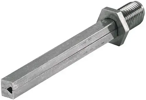 HOPPE VK FDW-Profilstift 4-KT.10x100mm Fe verz.geteilt M12x1,25 - 6078893 Kracherpreis