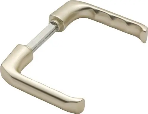 HOPPE Türdrückerpaar London 113 H Alu.F2 o.Rosetten VK 10mm - 6168413 Kracherpreis