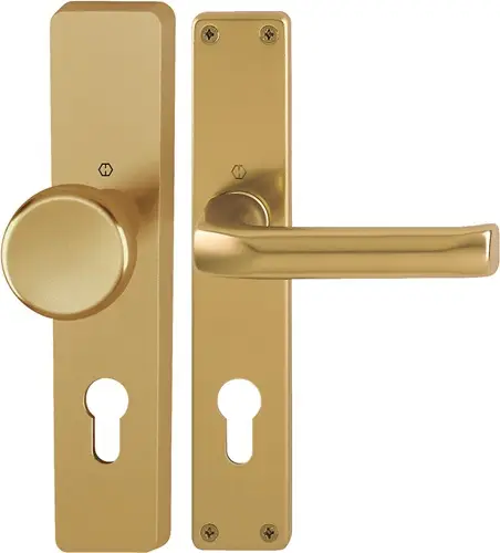 HOPPE Langschildgarnitur London 54/227/202SP/113 Alu. F4 PZ 72mm DIN L/R - 6271381 Sofort Bestellen