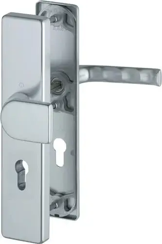 HOPPE Schutzgarnitur London 78G/2222A/2440/113 Alu.F1 72mm 37-42mm - 3962387 Sonderaktion