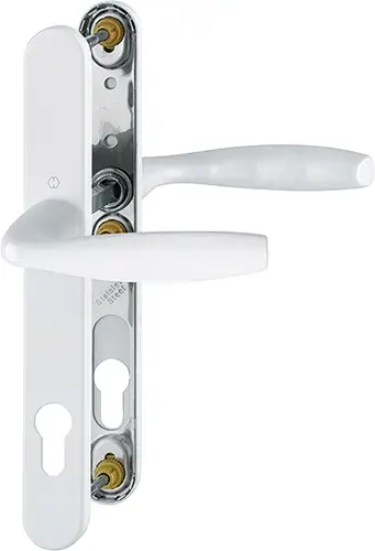 HOPPE Profil-Garnitur NY 1810/3346 Alu.F9016 PZ f.TS 57-62mm - 3257362 Neu Im Sortiment