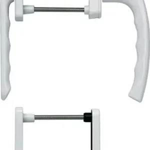 HOPPE Balkongarnitur NY 099KH/961N/U10/… Alu.F9016 63-73mm 4-KT.7mm - 3273952 Sofort Bestellen