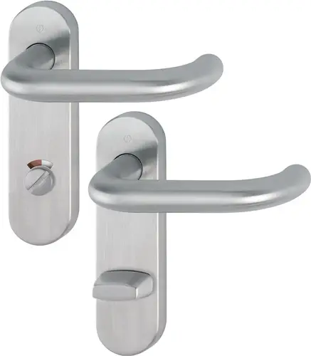 Mega-Angebot HOPPE Kurzschildgarnitur Paris E138/353KH VA F69 RWSK/OL rd Drückergrt - 10721063