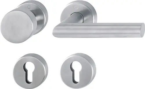 HOPPE FS-Garnitur Ams.FS-E58/42H/42HS/1400 VA F69 D/K TS 40-65mm PZ rd.DIN L/R - 10722269 Preis Gesenkt