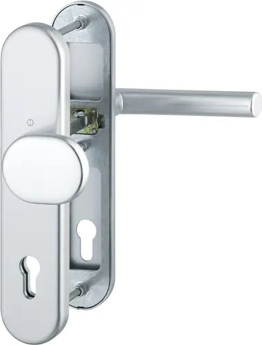 HOPPE Schutzgarnitur Ams.86G/3331/3310/1400 Alu.F1 92mm 67-72mm - 3663395 Sonderaktion