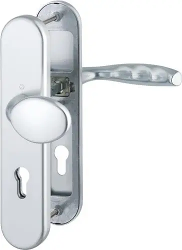 HOPPE Schutzgarnitur NY 76G/3331/3410/1810H Alu.F1 72mm 42-47mm - 3664785 Preisknaller