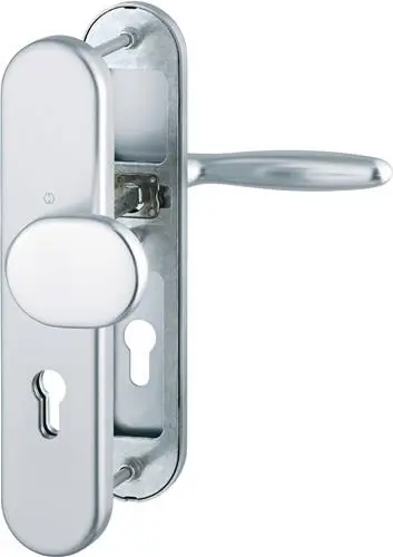 Bestseller HOPPE Schutzgarnitur Verona 86G/3331/3310/1510 Alu.F1 72mm 42-47mm - 3667652