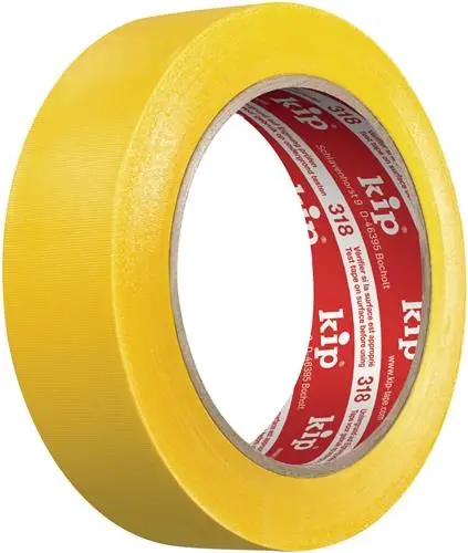 kip PVC Schutzband 318 gelb 50 mm - 318-15 Nur Heute