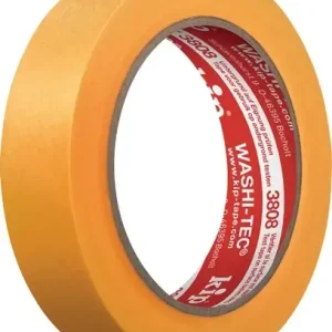 KIP Abdeckband 3808 WASHI-TEC Premium Goldkrepp glatt gelb 50 m x 30 mm Rolle - 3808-30 Sale