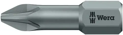 Wera Bit 855/1 TZ 1/4″ PZD 3 Länge 25 mm Torsionszone zähhart - 5056825001 Rabatt