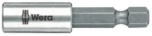 Wera Bithalter 899/4/1 1/4″ F 6,3 1/4″ C 6,3 Magnet Sprengring Länge 75 mm - 5053455001 Sonderangebot