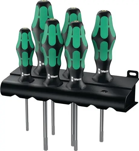 Meistverkauft Wera Schraubendrehersatz 367/6 TORX HF 6tlg. - 5028059001