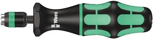 Wera Serie 7400 Kraftform voreingestellte einstellbare Drehmomentschraubendreher (0,3-1,2 Nm) mit Rapidaptor Schnellwechselfutter - 074715 Jetzt Bestellen