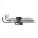 Neue Kollektion Wera 3950/9 Hex-Plus Stainless 1 Winkelschlüsselsatz metrisch Edelstahl 9tlg. - 022720