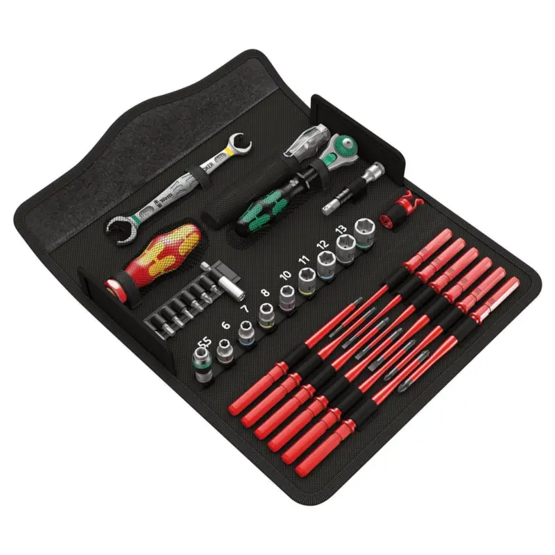 Wera 35tlg. Wartungs-Set Kraftform Kompakt W1 Wartung - 135926 Expressversand
